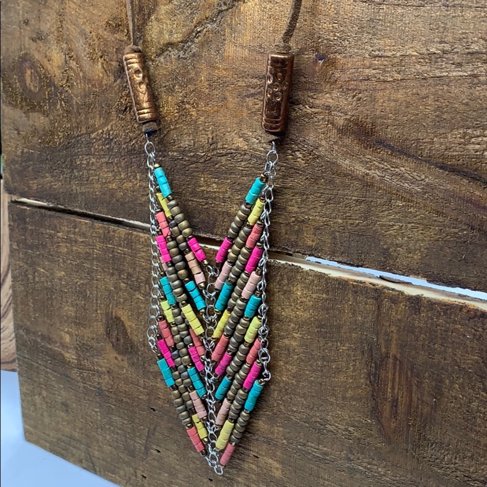 Boho necklace NWOT